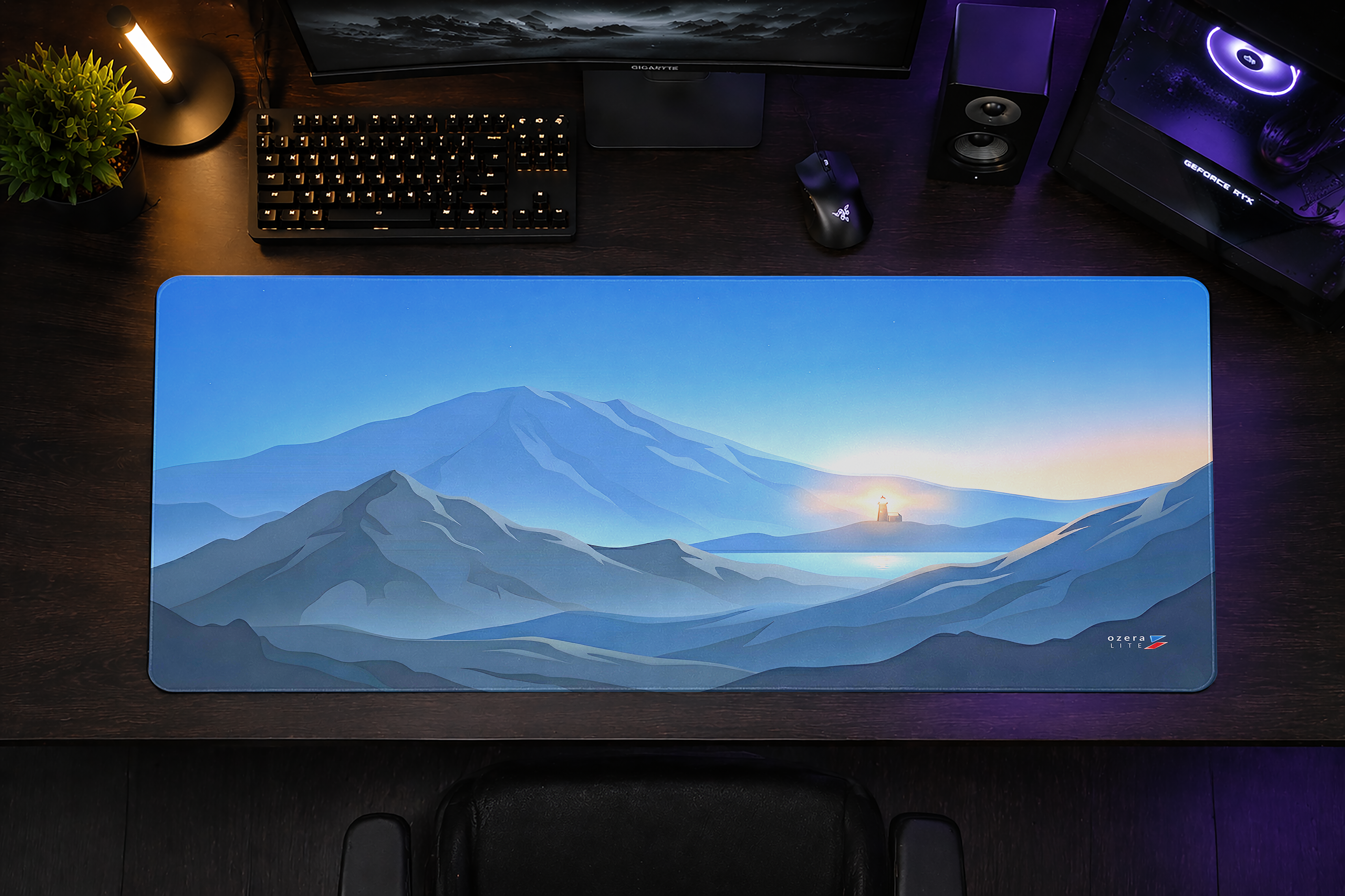 Mountain Dawn Layers