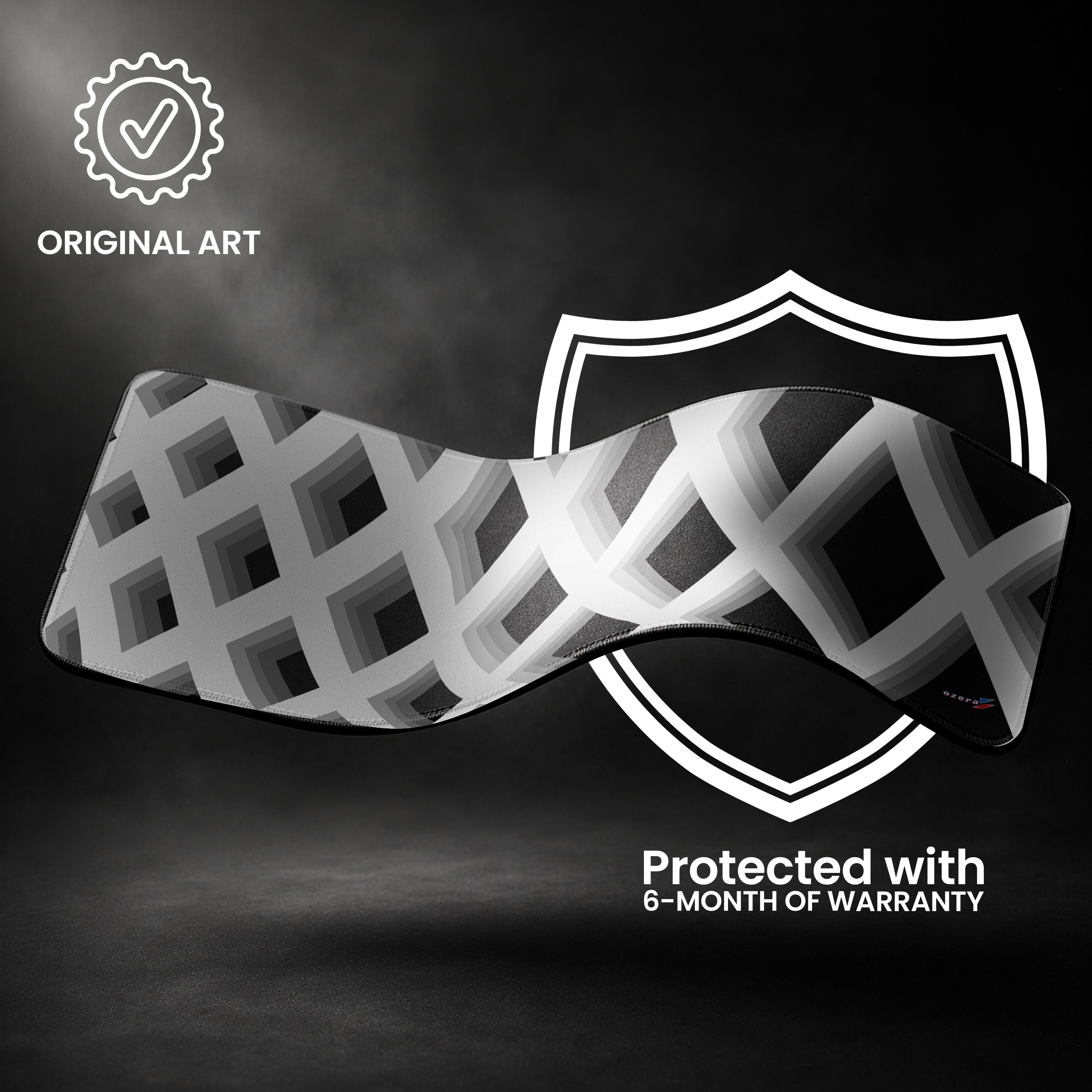Monochrome Interlock Pattern