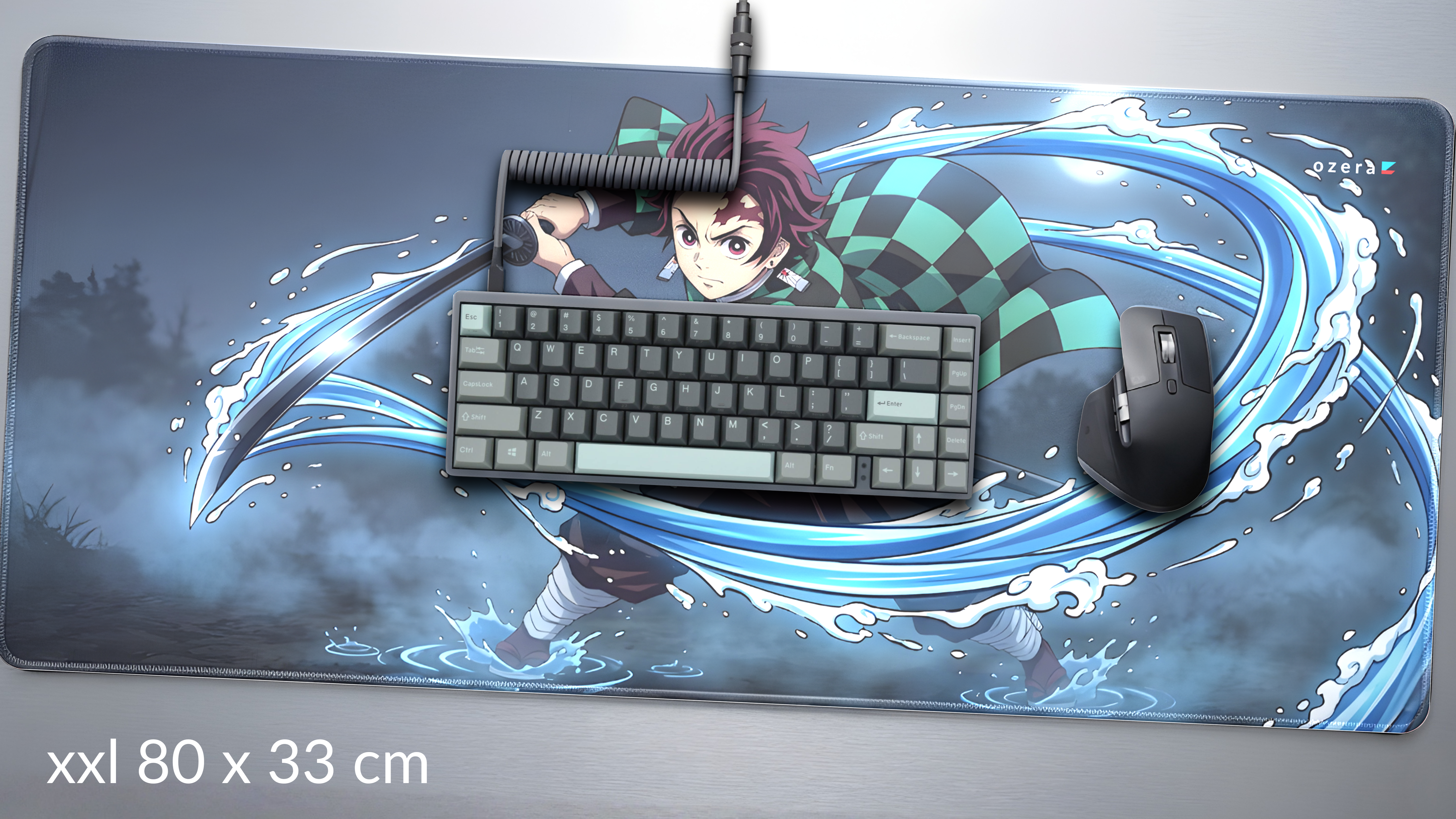 Water Breathing Constant Flux Mousepad