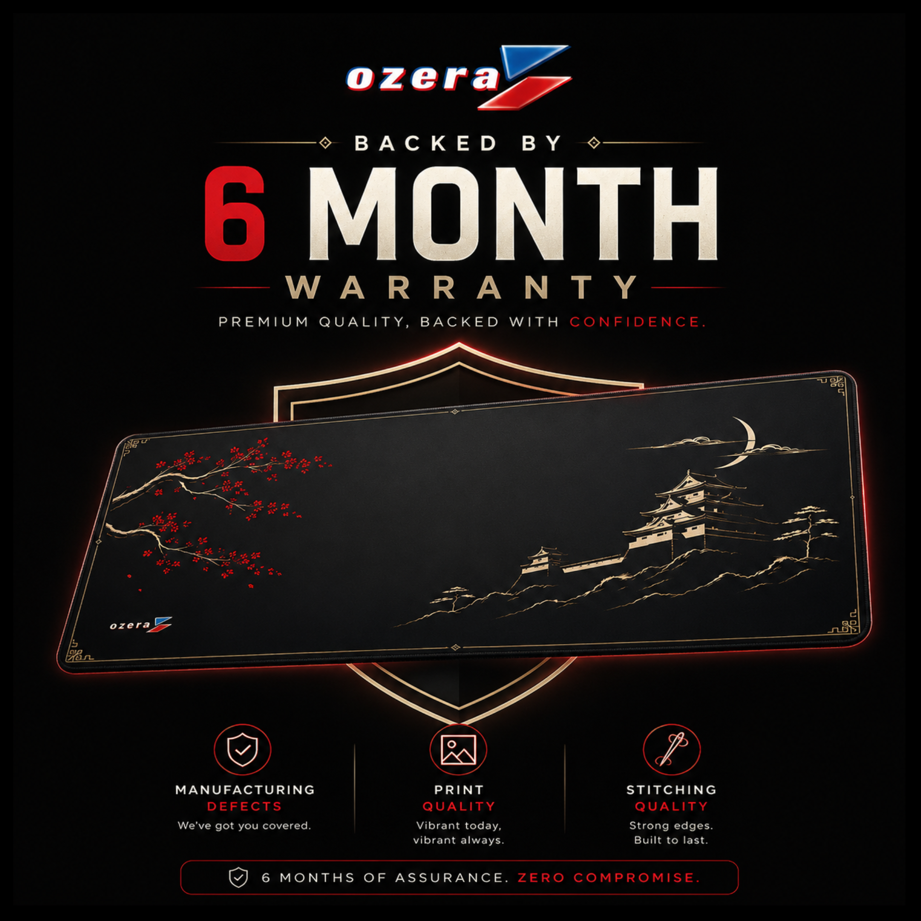 6 Month Warranty
